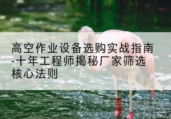 哈巴河剪叉式升降机厂家-高空作业设备选购实战指南-十年工程师揭秘厂家筛选核心法则